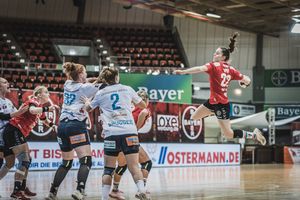 Mariana Ferreira Lopes feierte einen gelungenen Einstand mit den Elfen. Foto: Dembinski