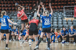 Die Handball-Elfen haben im DHB-Pokal ein Heimspiel. Foto: Dembinski